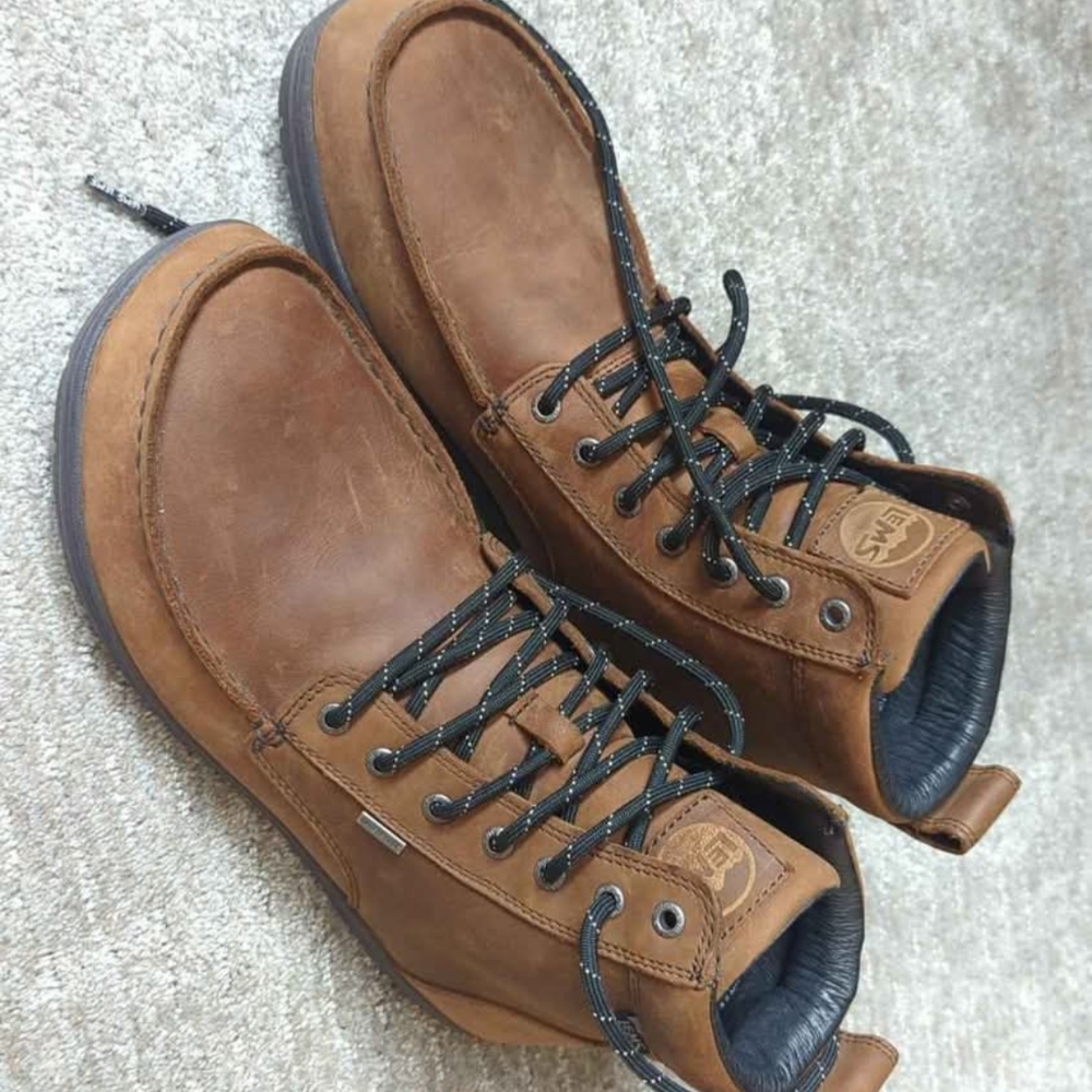 Lems Men's Brown Leather Boots